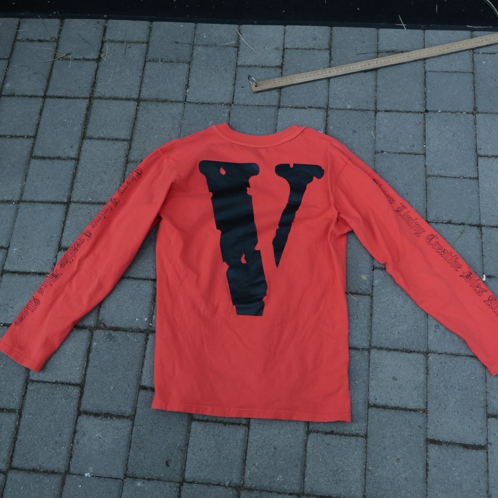 Off-White x VLONE Long sleeve Shirt Men's Size Large Streetwear Designer